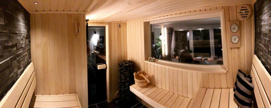 Lovely Studio Apartment Seaview & Private Sauna Lerum Extérieur photo