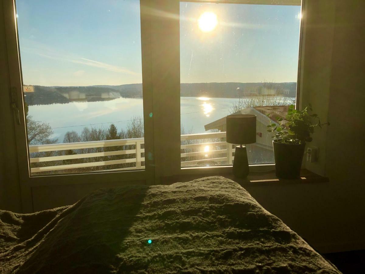 Lovely Studio Apartment Seaview & Private Sauna Lerum Extérieur photo